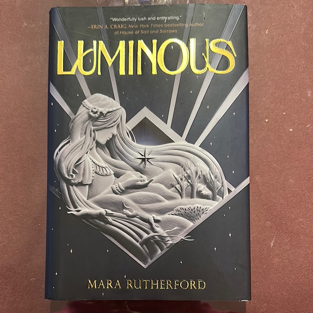 Luminous by Mara Rutherford Hardcover Book